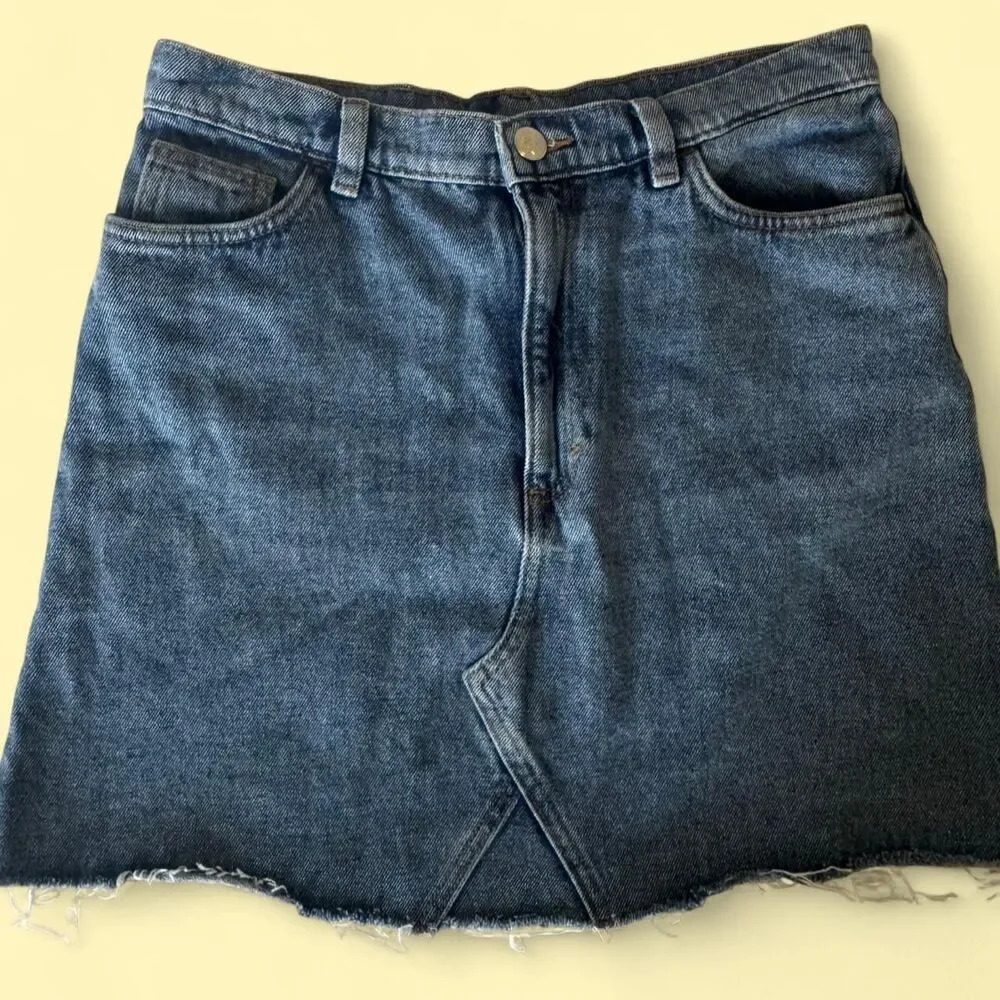 Monki Women's Blue and Navy Skirt